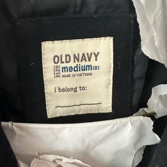 Boys pea coat size 8-Old Navy brand-Navy Blue - Picture 2 of 4